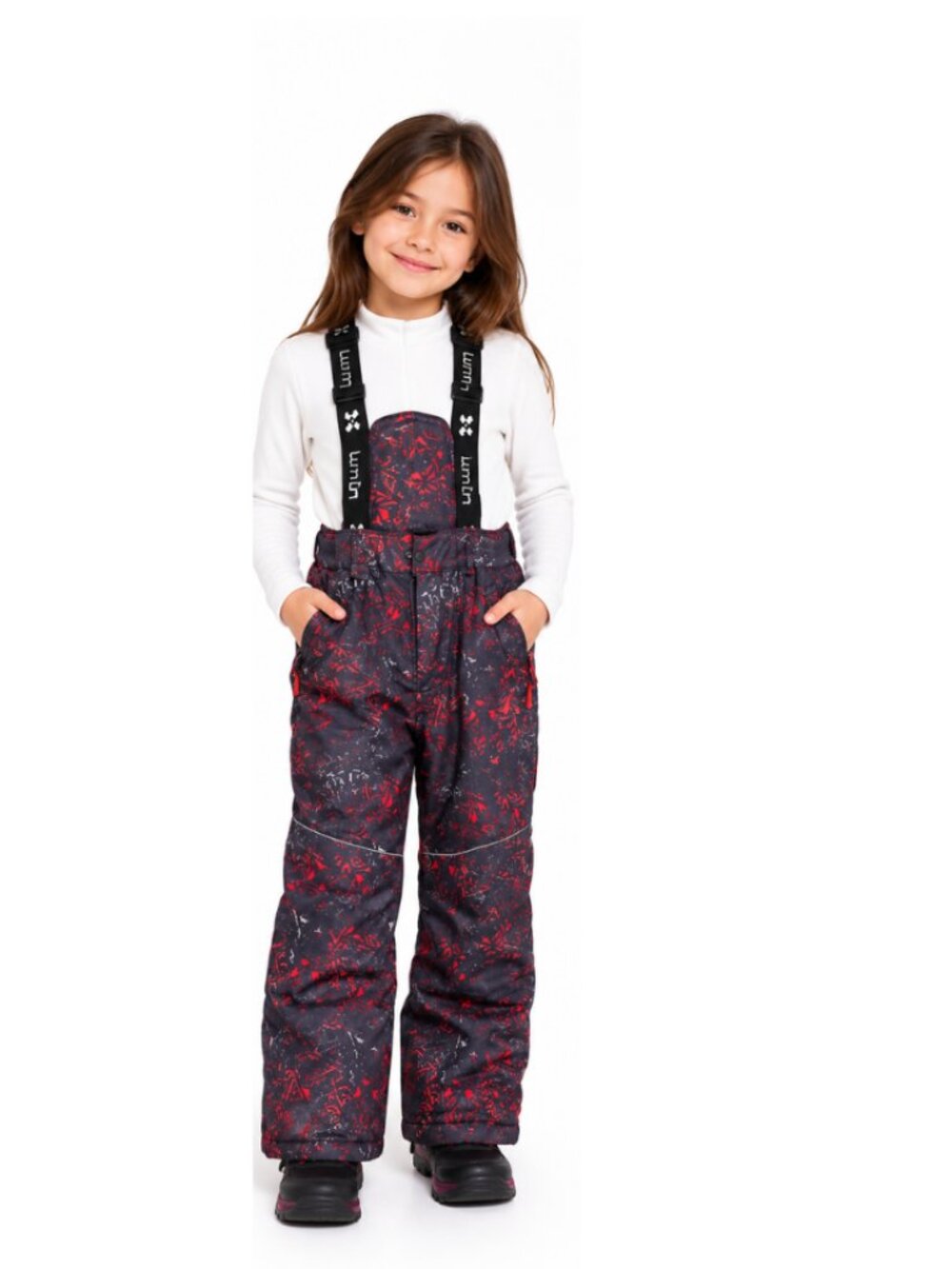 XMTN Girls Snow Pants Size 14 Teal Adjustable Suspender Ski Snow Bibs Like New